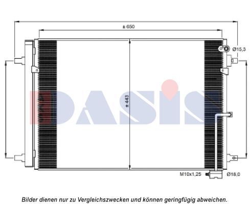 AKS DASIS kondensatorius, oro kondicionierius 482027N